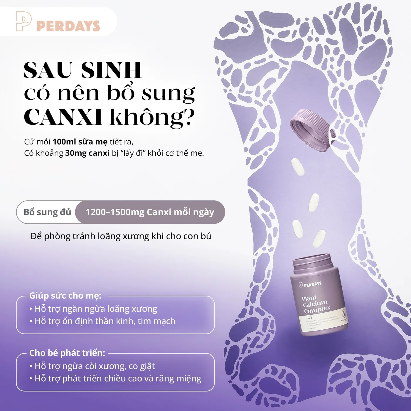 Plant Calcium Complex + K2 – ảnh 5