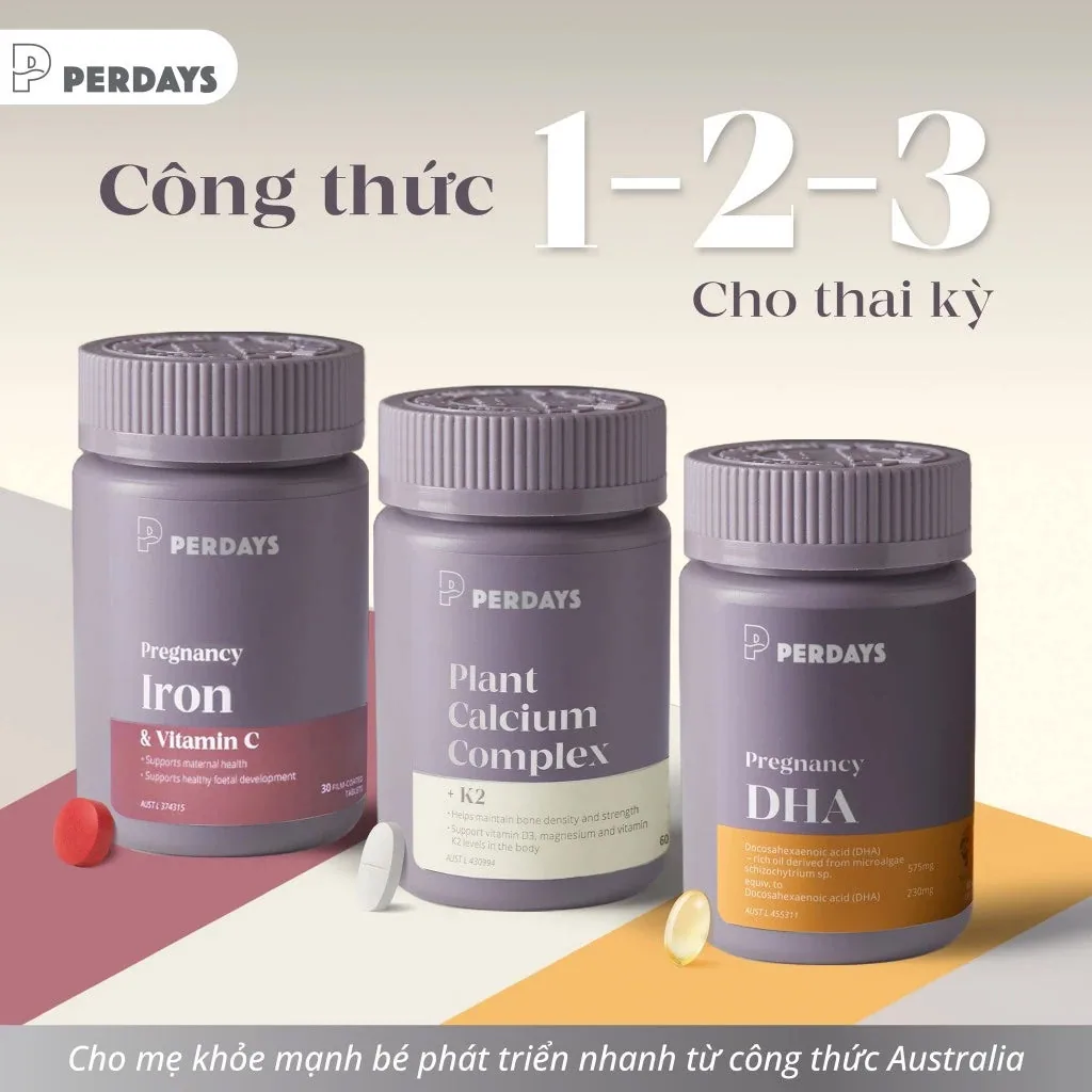 Combo Sắt + Canxi + DHA – ảnh 2