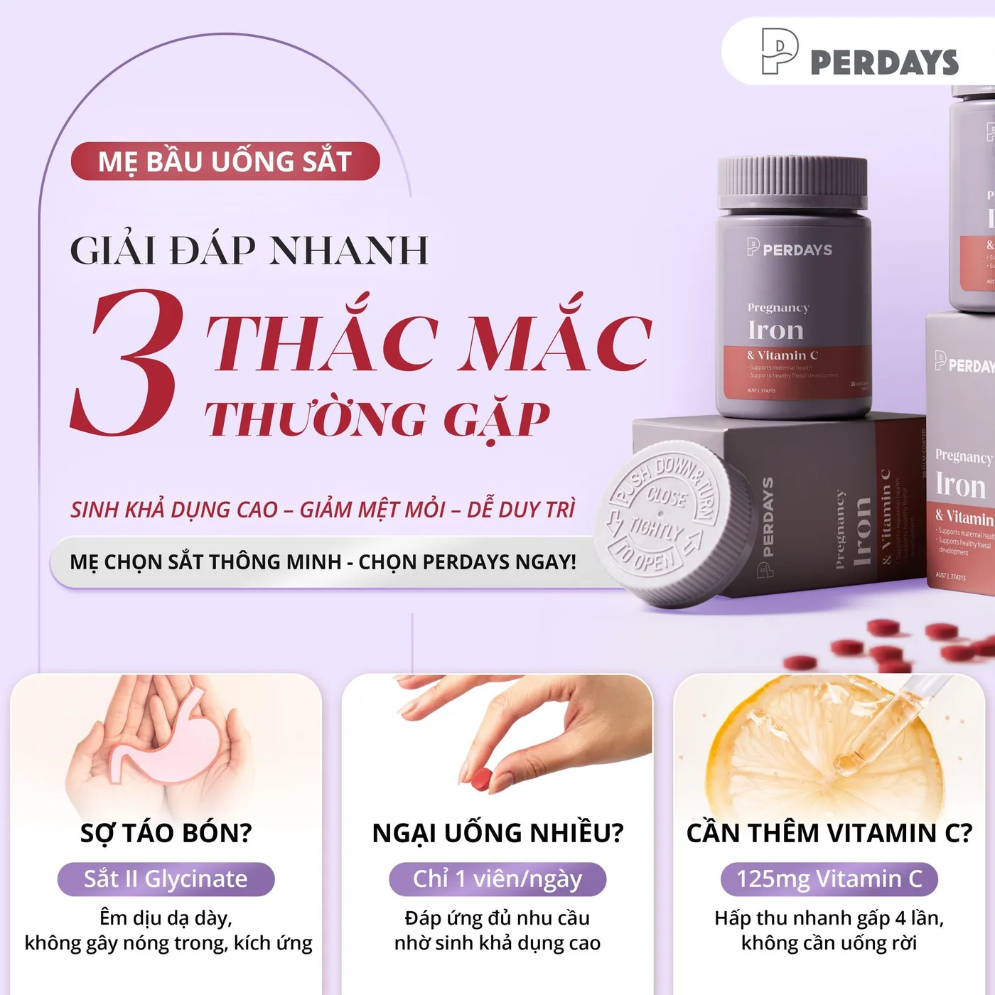 Pregnancy Iron & Vitamin C – ảnh 6