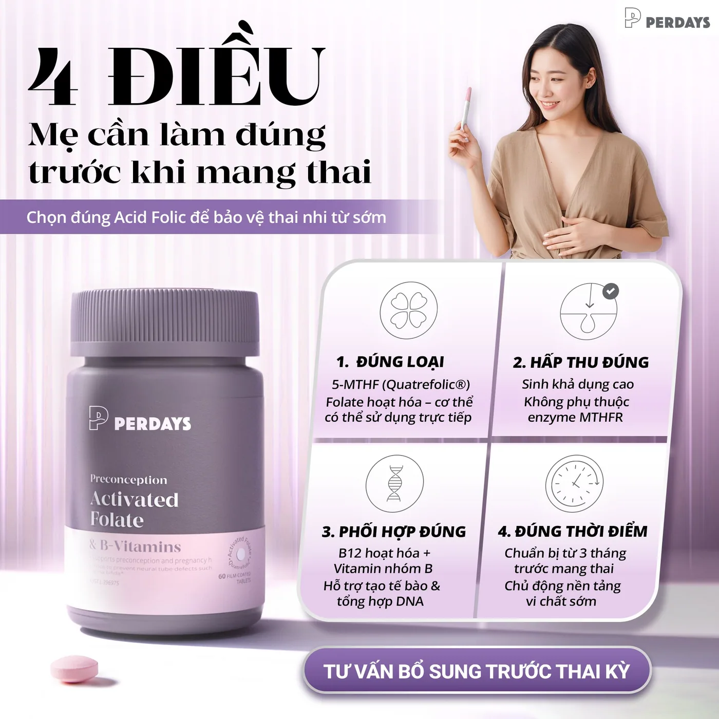 Activated Folate & Vitamin B – ảnh 5